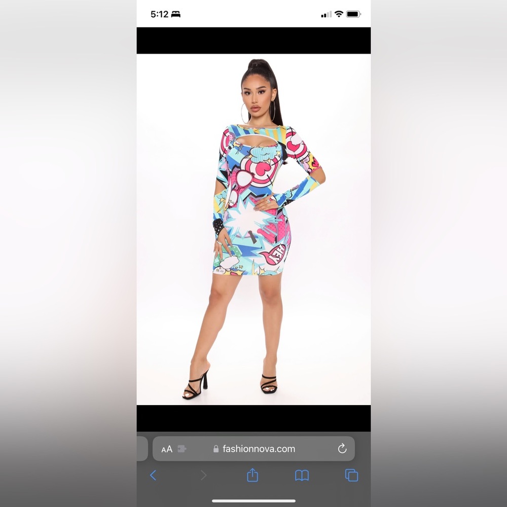 Comic Book Dress Fashionnova